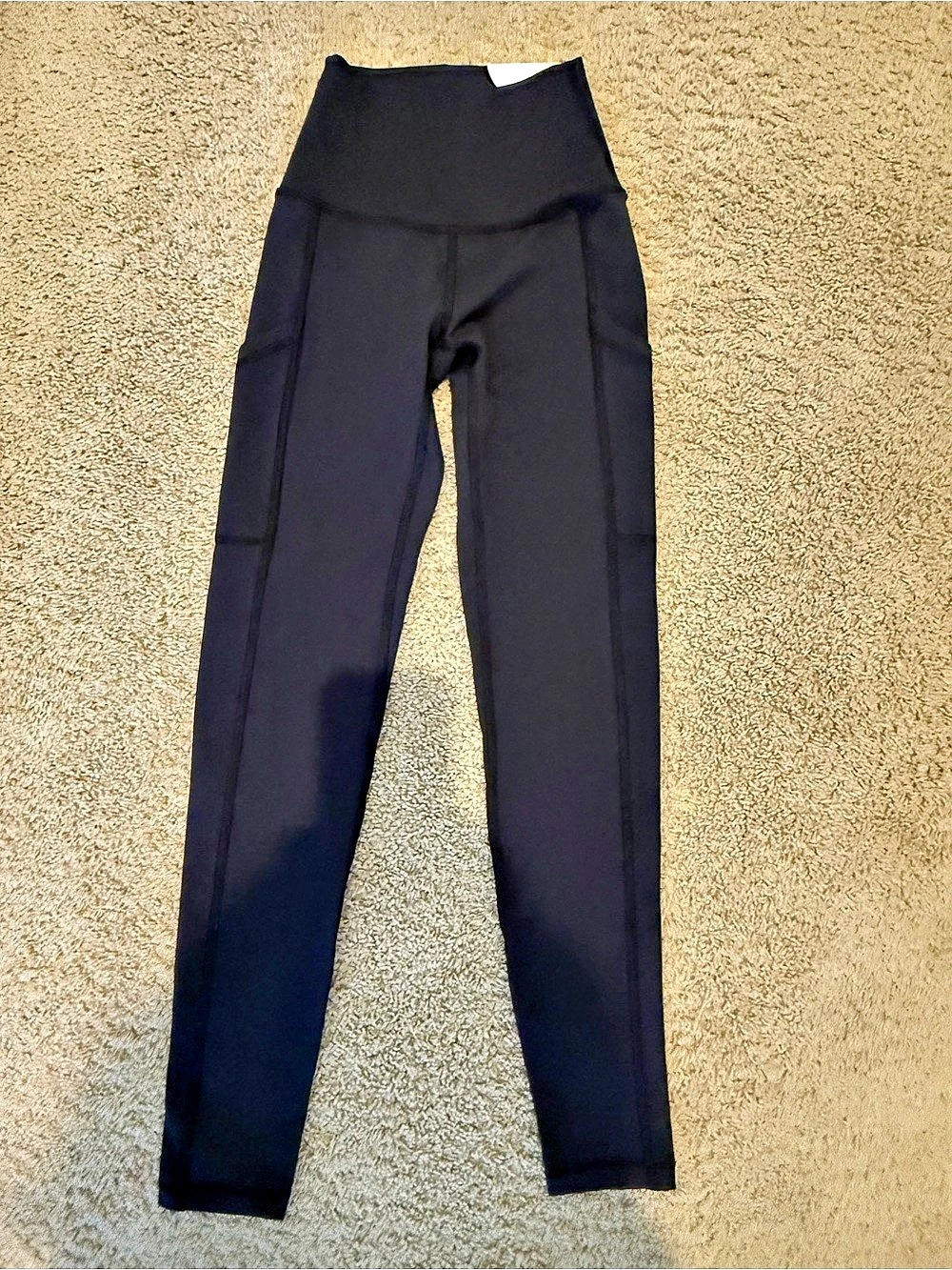 Offline by Aerie The Hugger High Waisted Pocket Legging Black Leggings XXS tall